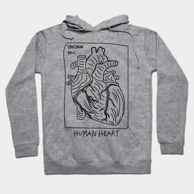 Human Heart Hoodie by DreixLord